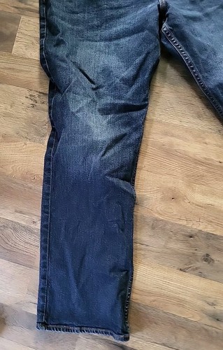 Old Navy Jeans Mens 42 x 32 Blue Straight Leg Mid Rise Cotton Droit - Picture 2 of 9