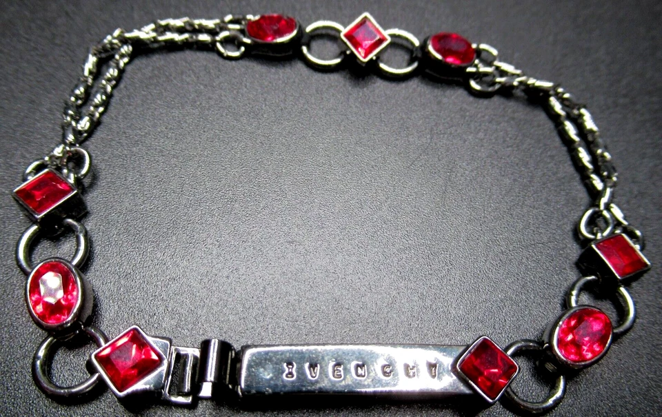 Pulsera GIVENCHY Cristal Rojo Foto 3 de 4
