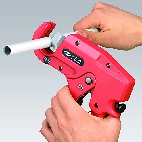 Knipex 9410185 Pipe Cutter for Plastic Conduit Pipes - Image 2 of 2