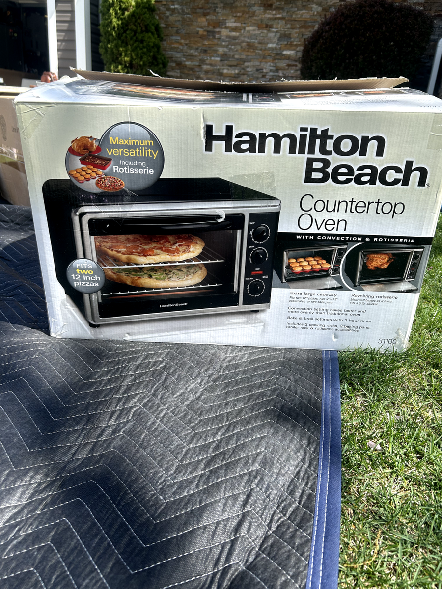 Hamilton Beach Countertop Oven With Convection Rotisserie Model