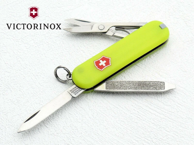 Victorinox Classic SD Stayglow Swiss Army Knife at Swiss Knife Shop