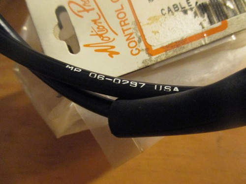Motion Pro Black Vinyl Idle Cable Harley Davidson FXSTSI FXSTS 06-0297 48-755 - Picture 4 of 4