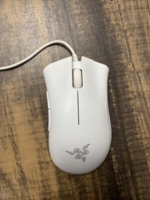 Razer DeathAdder Essential Wired Gaming Mouse - White