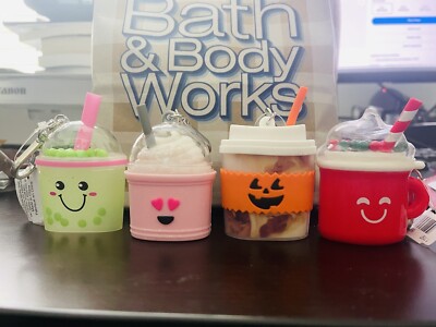 Bath Body Works Pocket Bac Sanitizer Holder Milkshake Latte Bubba