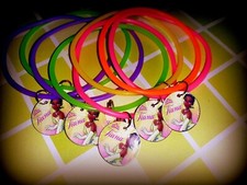Tiana -6 Charm Bracelet-Party Favor Prizes bracelets- Princess