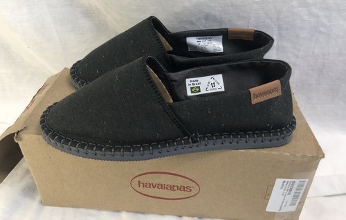 Havaianas Women'sOrigine IV Espadrille Flats Light Black UK Size 4 Eu 37 #652 - Picture 9 of 18