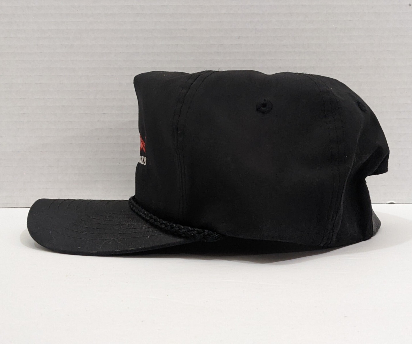 Vintage Risun Technologies Strapback Nissin Black… - image 4