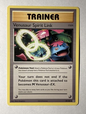 Venusaur Spirit Link 89/108 Mint Pokemon Karte