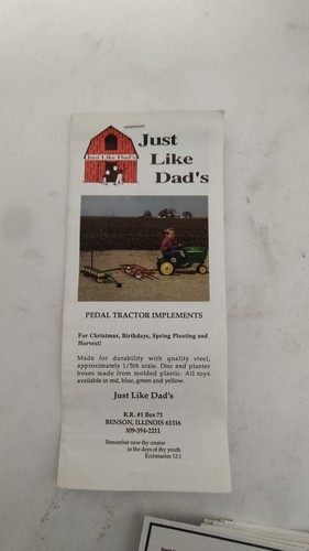 Vtg 1992 John Deere Tractor Super Set 1-25 by Tractor Cards w/Holder & Brochure - Picture 7 of 8
