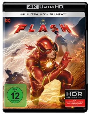 THE FLASH (2023)-EZRA MILLER,MICHAEL KEATON,SASHA CALLE  2 ULTRA HD BLU-RAY NEU