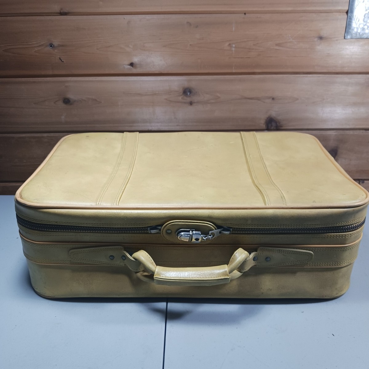 【1970s USA vintage】American Tourister 鞄 70s VINTAGE American Tourister HARD SHELL Suitcase w/ Combo