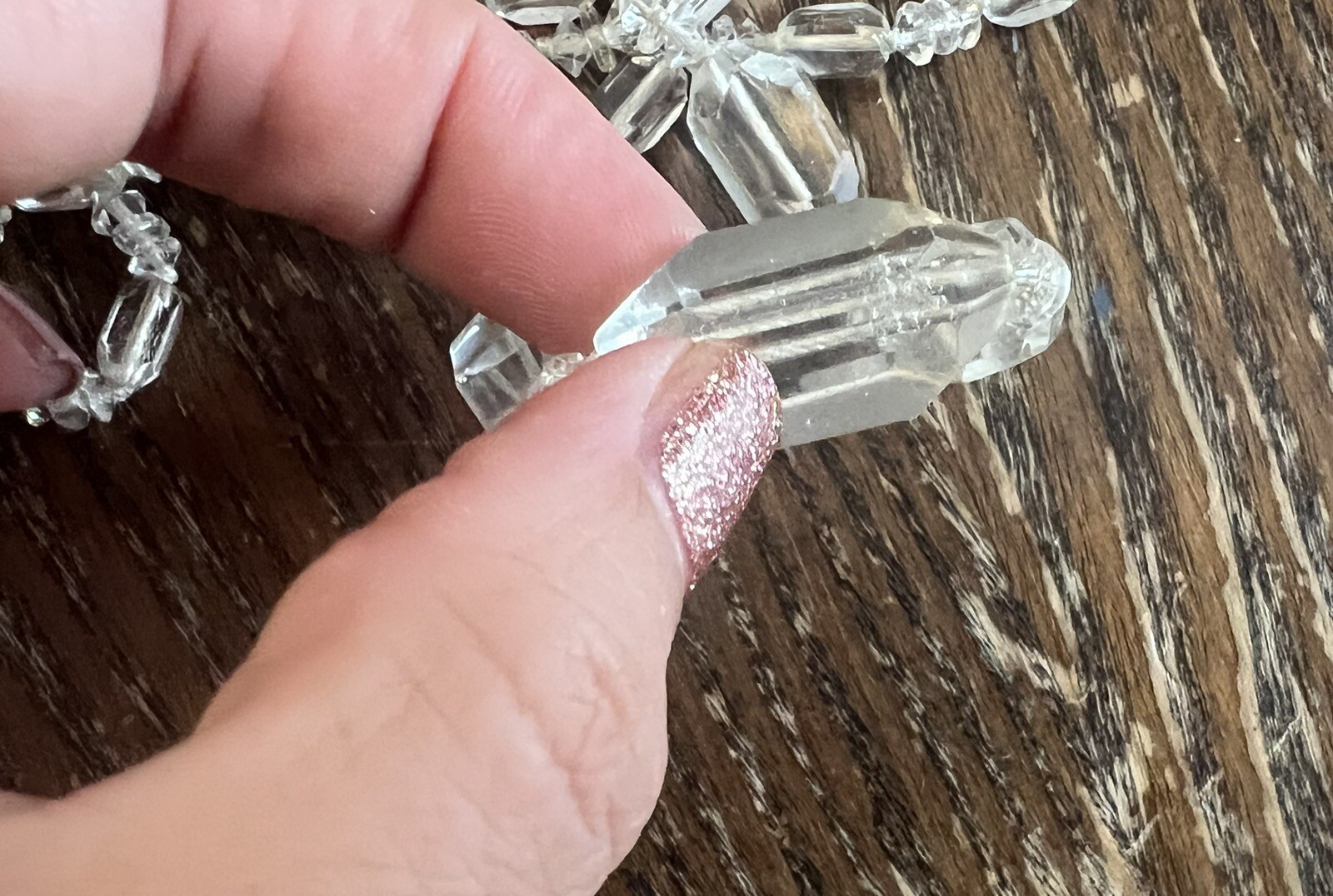 Old Clear Graduated Multi Sided Window Glass Mix … - image 7