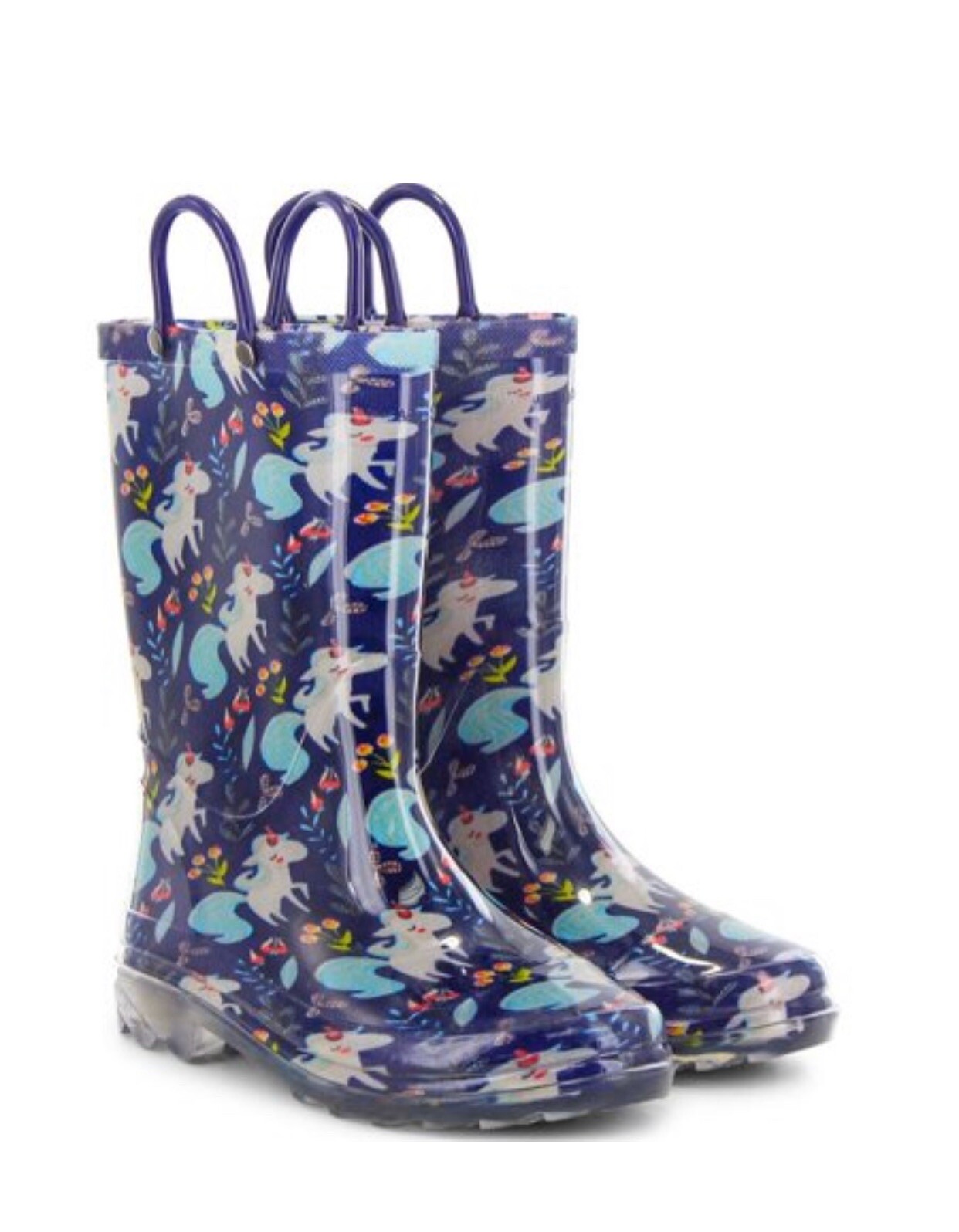 light up rain boots