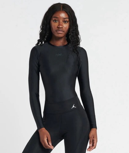 Jordan Flight Long Sleeve Thong Leotard Bodysuit Rashguard Size 0-2 XS - Picture 8 of 8