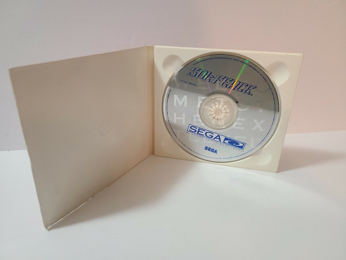 Sol-Feace (Sega CD, 1992) Complete GAME + CASE RaRe & Authentic | eBay