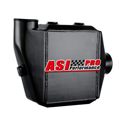 230x 270 x115mm Universal Liquid Water to Air Intercooler Black US - Picture 2 of 11
