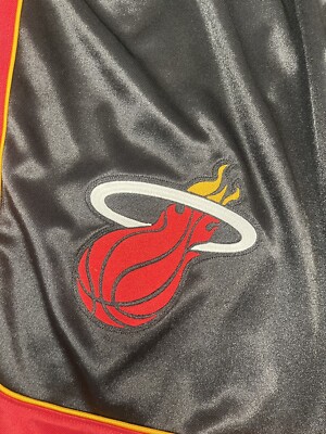 Mitchell And Ness Miami Heat Authentic Basketball NBA Shorts Size