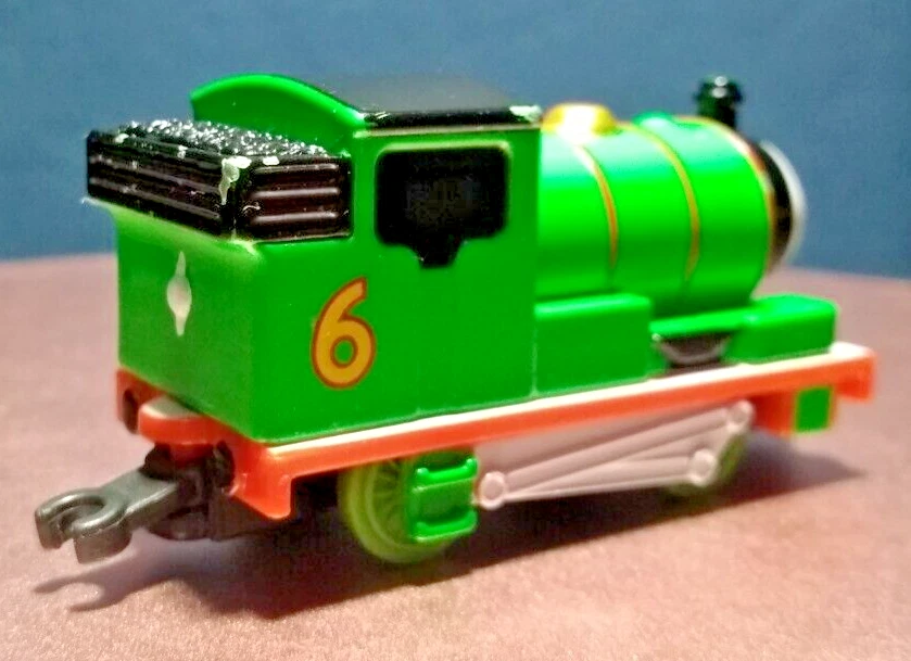 TOMICA TOMY Thomas & Friends Percy Diecast Train Engine Green Japan No 138 Used - Image 3 of 4