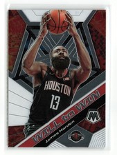 JAMES HARDEN #20 2019-20 PANINI MOSAIC ROCKETS WILL TO WIN