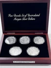 Five Decade set of Uncirculated Morgan Sliver Dollars 1878-1921 Philadelphia ￼