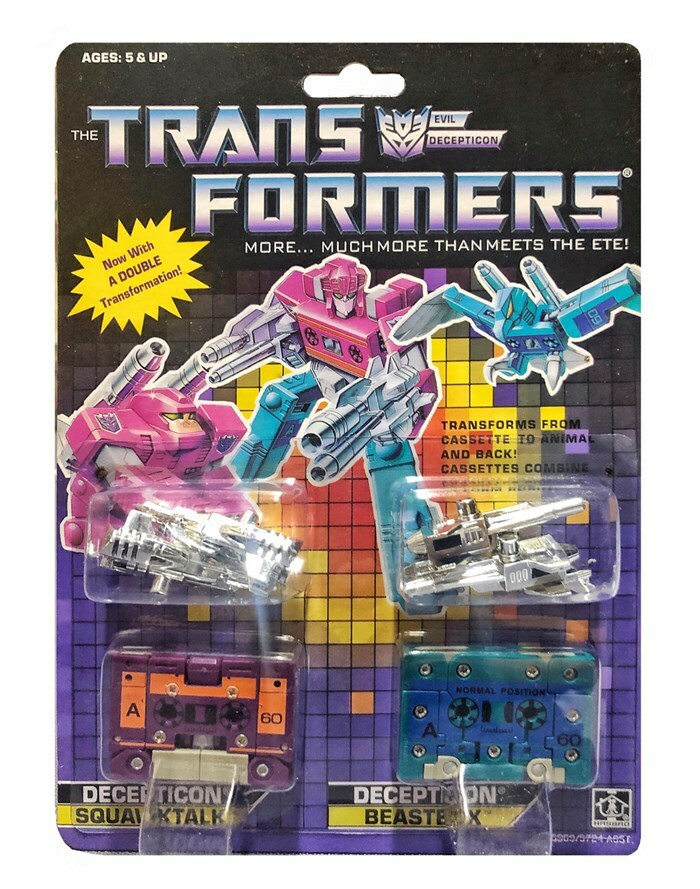 Transformers G1 Soundwave Cassette Decepticon Beastbox