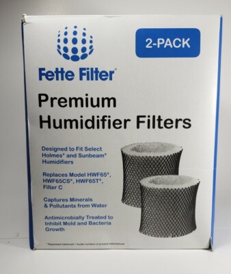 Fette Filter Premium Hunidifier Filters 2 pack, High quality filters, Filter C*