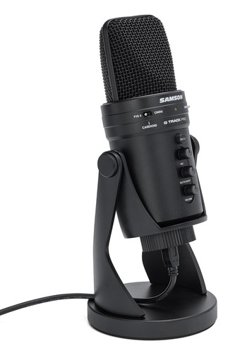 SAMSON G-Track Pro Studio USB Studio Microphone Mic+Audio Interface+Headphones - 第 3/12 張圖片