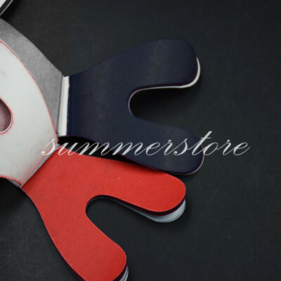 240 Sheets Red+Blue Dental Horseshoe Thick Strip Articulating Paper Impression