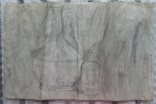 Old Design Sketch Studio Exercise Internal Objects On The Table Spain MD10