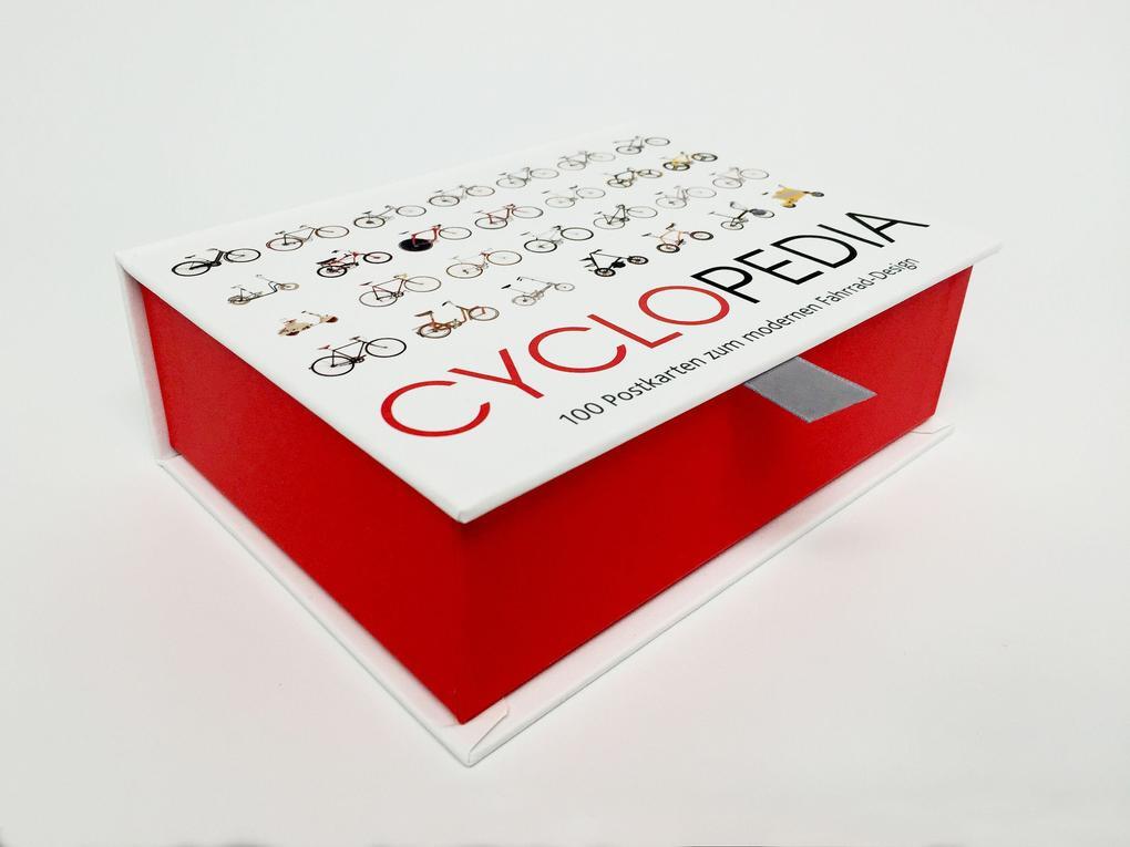 Cyclopedia. 100 Postkarten Zum Modernen Fahrrad-design | Deutsch