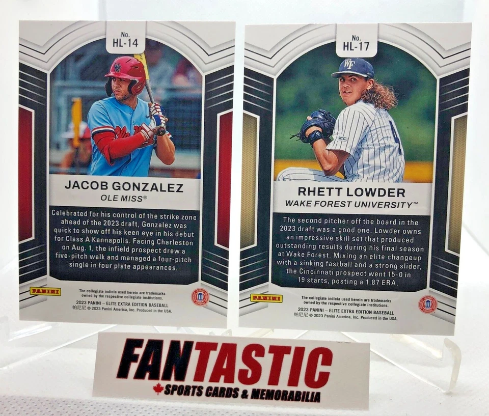 2023 Panini Elite Extra Edition HIGHER LEARNING Insert Card YOU PICK - Image 2 of 2