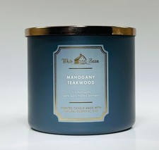 White Barn Mahogany Teakwood Candle 3 Wick EDT 14.5 OZ Burns 25-45 Hours