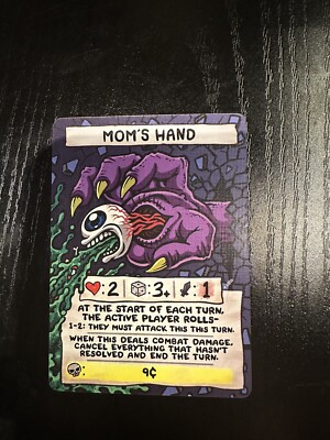 isaac four souls card sleeves Alt Art Mom's Hand | Binding of Isaac Four Souls | Requiem Kickstarter
