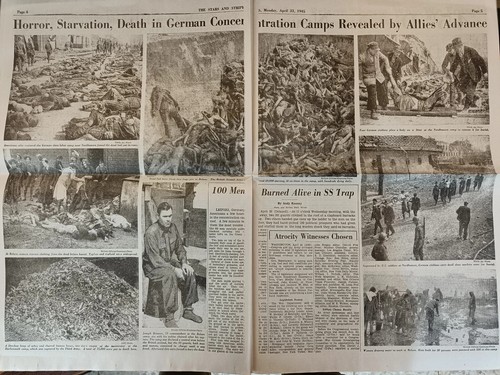 The Holocaust - A Remembrance 1933-1946 15 Page Newspaper Reprint - Picture 6 of 8