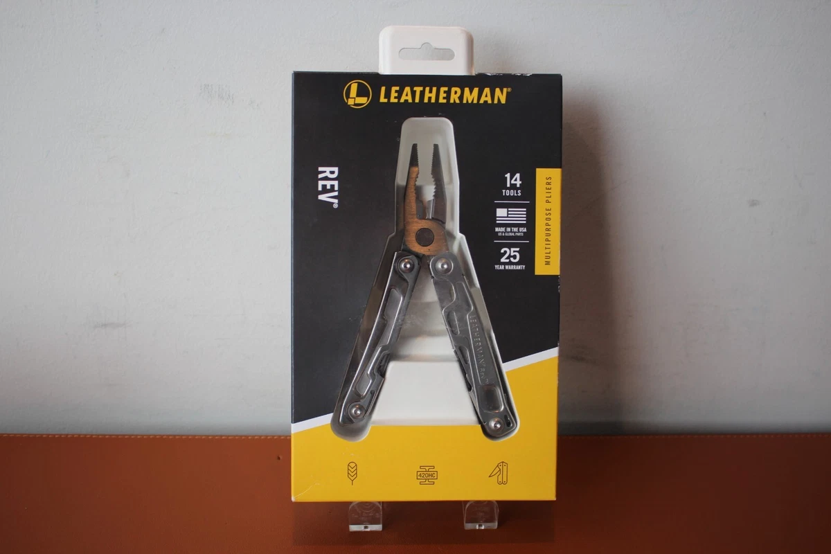 Leatherman Rev Stainless Steel 14 Tools Multipurpose Pliers