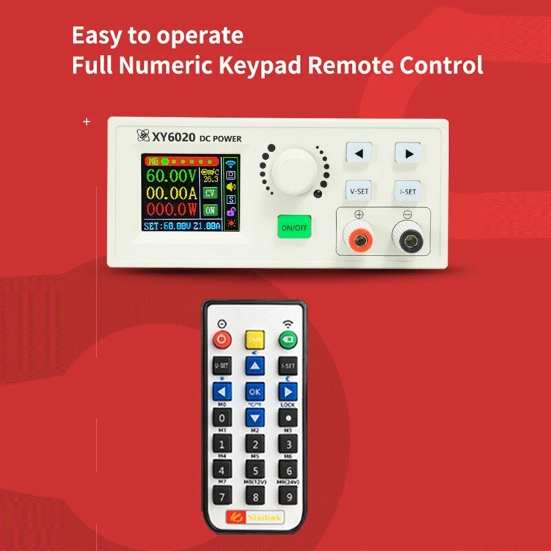 XY6020 Numerical Control 20A 1200W Adjustable DC-DC Voltage Step
