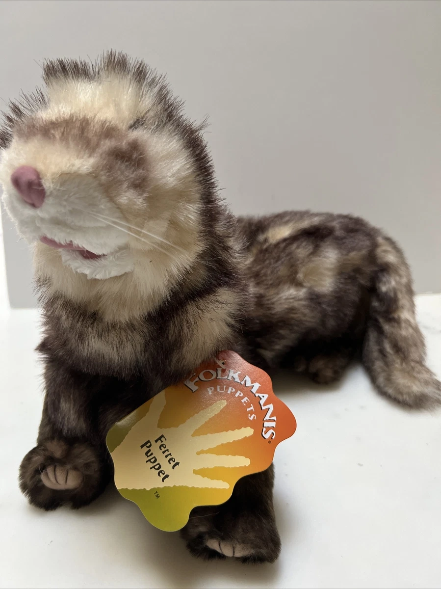 Folkmanis Ferret Hand Puppet NEW WITH TAGS Pristine eBay