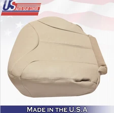 2000 2001 2002 GMC Yukon XL 1500 Driver Bottom Leather Seat Cover Shale Tan 522