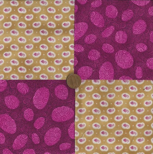 Under the Microscope Stash Builder Cotton Fabric Quilt Sq zL1 - Picture 4 of 4