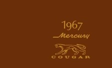 1967 Mercury Cougar Owners Manual