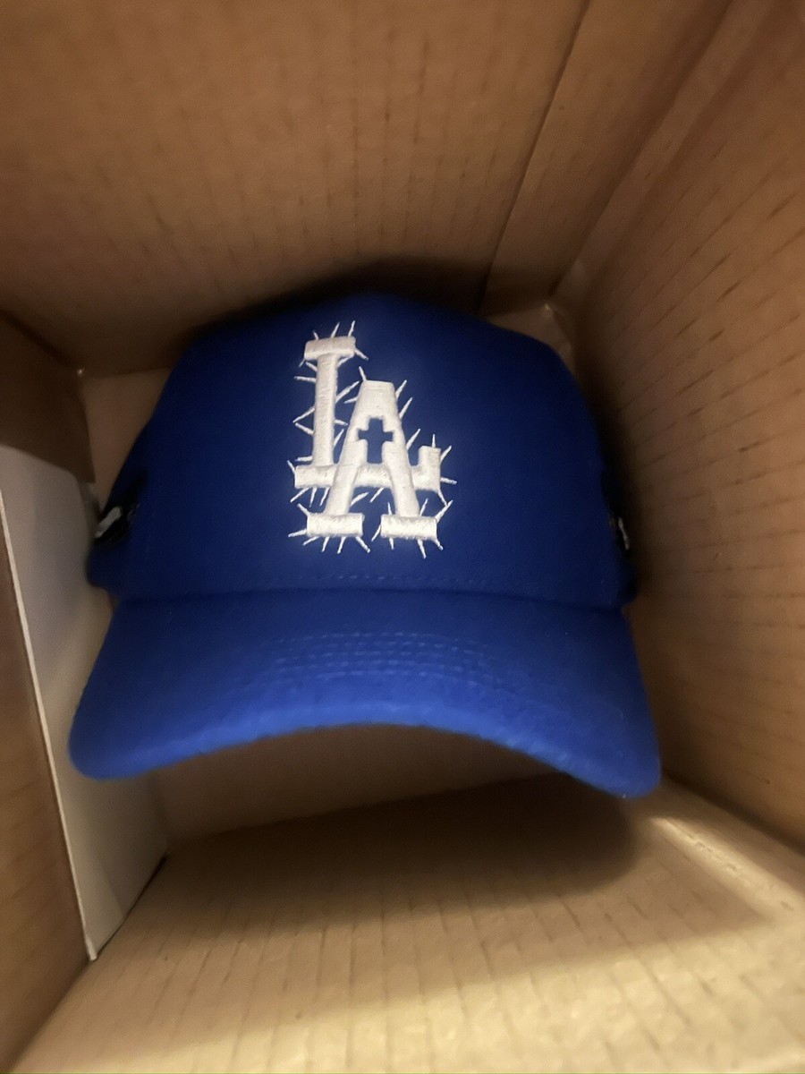 Rude Awakenings LA Seraphim Angel Blue Wool Trucker Hat