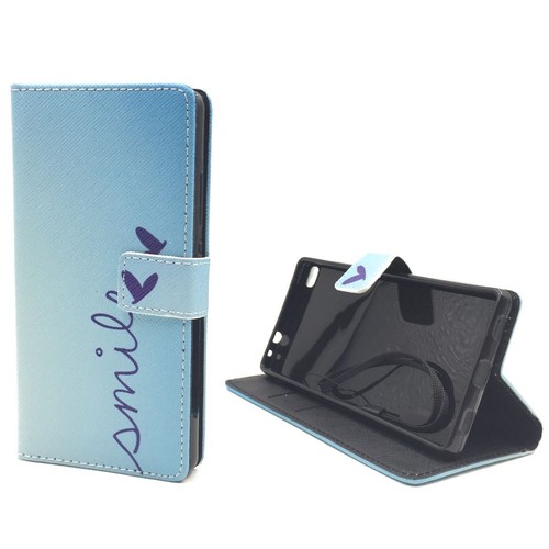 Etui Komórka Ochrona do Huawei P8 Case Cover Pokrowiec Portfel Etui Etui na telefon komórkowy Nowe - Zdjęcie 5 z 6