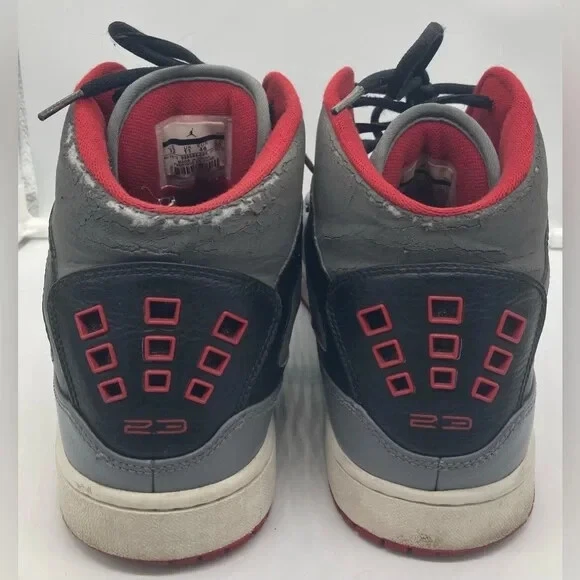 Jordan 1 Flight Negro Gimnasio Rojo Talla 12 Foto 3 de 4