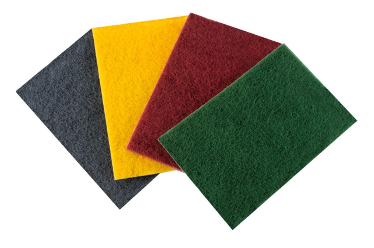 Schleifvlies-Pads 152x229mm Schleifvliesmatte 5 Stück - Körnung 80 für Holz, Edelstahl, INOX uvm