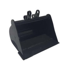 AGT 600mm Plain Bucket Toothless Bucket Attachment for 0.8-1.6Ton Mini Excavator