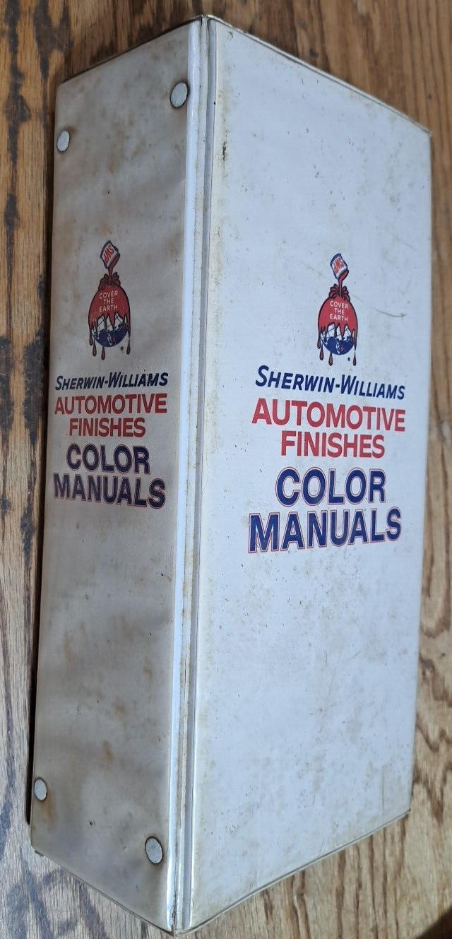 1970 1977 Sherwin Williams paint chip Book 1972 1972 1973 Chevrolet