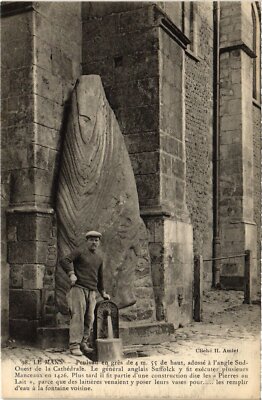 AK Le Mans die Kathedrale von Peulvau aus Steinzeug (1428614)