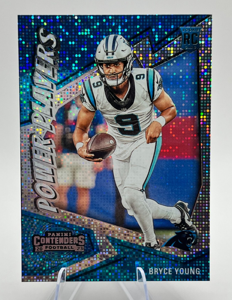 2023 Panini Contenders Bryce Young #23  Power Players (RC) Silver