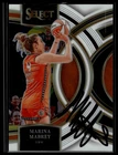 2024 Panini Select WNBA #190 Marina Mabrey Prizms White Signed Card Auto IP