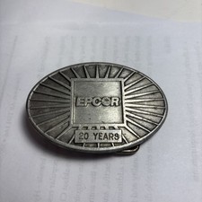 EPCOR 20 Years Pewter Canada Buckle